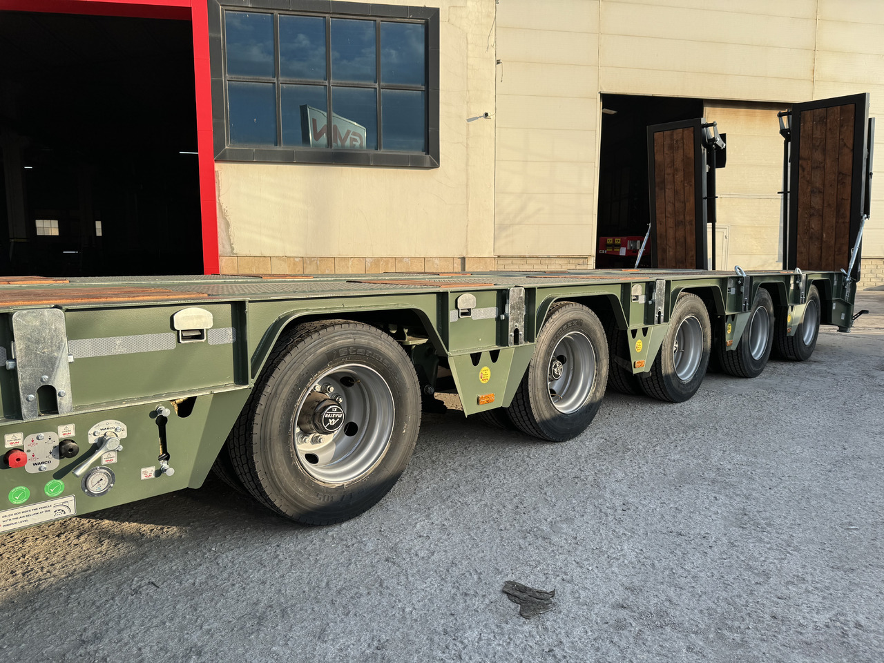 Semi-reboque baixa novo GVN Trailer 5 AXLE LOWBED: foto 12
