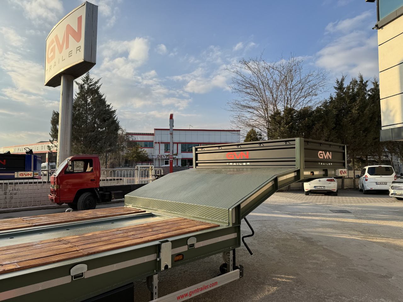 Semi-reboque baixa novo GVN Trailer 5 AXLE LOWBED: foto 14
