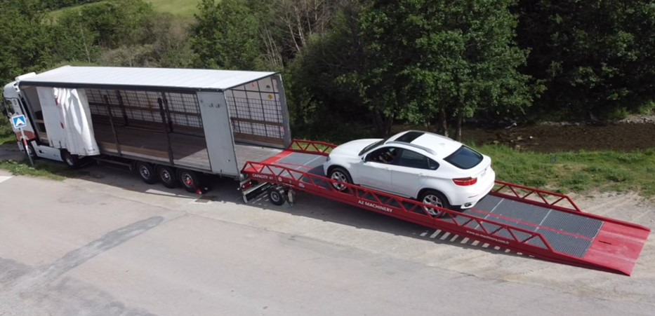 AZ RAMP EASY-XL 8 mobile loading ramp - Rampa de carregamento: foto 2 AZ RAMP EASY-XL 8 mobile loading ramp - Rampa de carregamento: foto 2