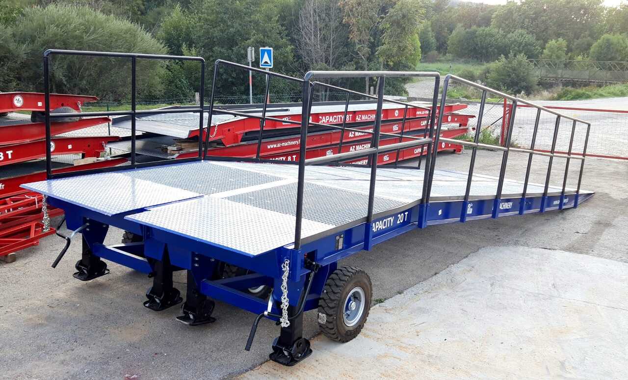 AZ RAMP KING VERSION, BIG FOOT 15 T mobile loading ramp - Rampa de carregamento: foto 3 AZ RAMP KING VERSION, BIG FOOT 15 T mobile loading ramp - Rampa de carregamento: foto 3