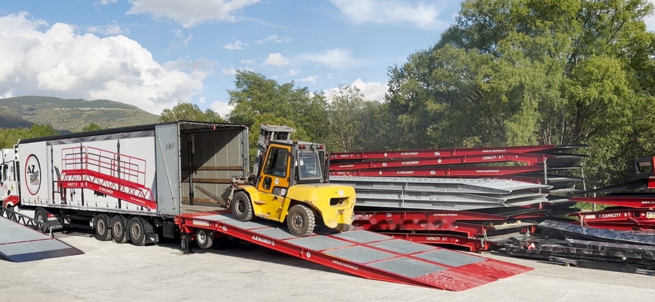 AZ RAMP KING VERSION, BIG FOOT LLO 25T mobile loading ramp - Rampa de carregamento: foto 4 AZ RAMP KING VERSION, BIG FOOT LLO 25T mobile loading ramp - Rampa de carregamento: foto 4