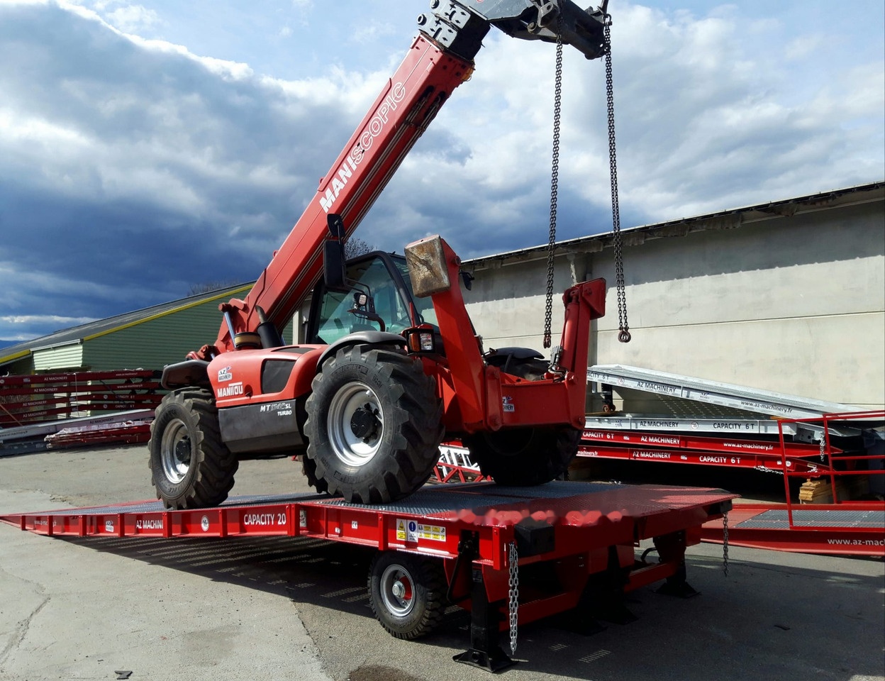 AZ RAMP KING VERSION, BIG FOOT LLO 25T mobile loading ramp - Rampa de carregamento: foto 3 AZ RAMP KING VERSION, BIG FOOT LLO 25T mobile loading ramp - Rampa de carregamento: foto 3