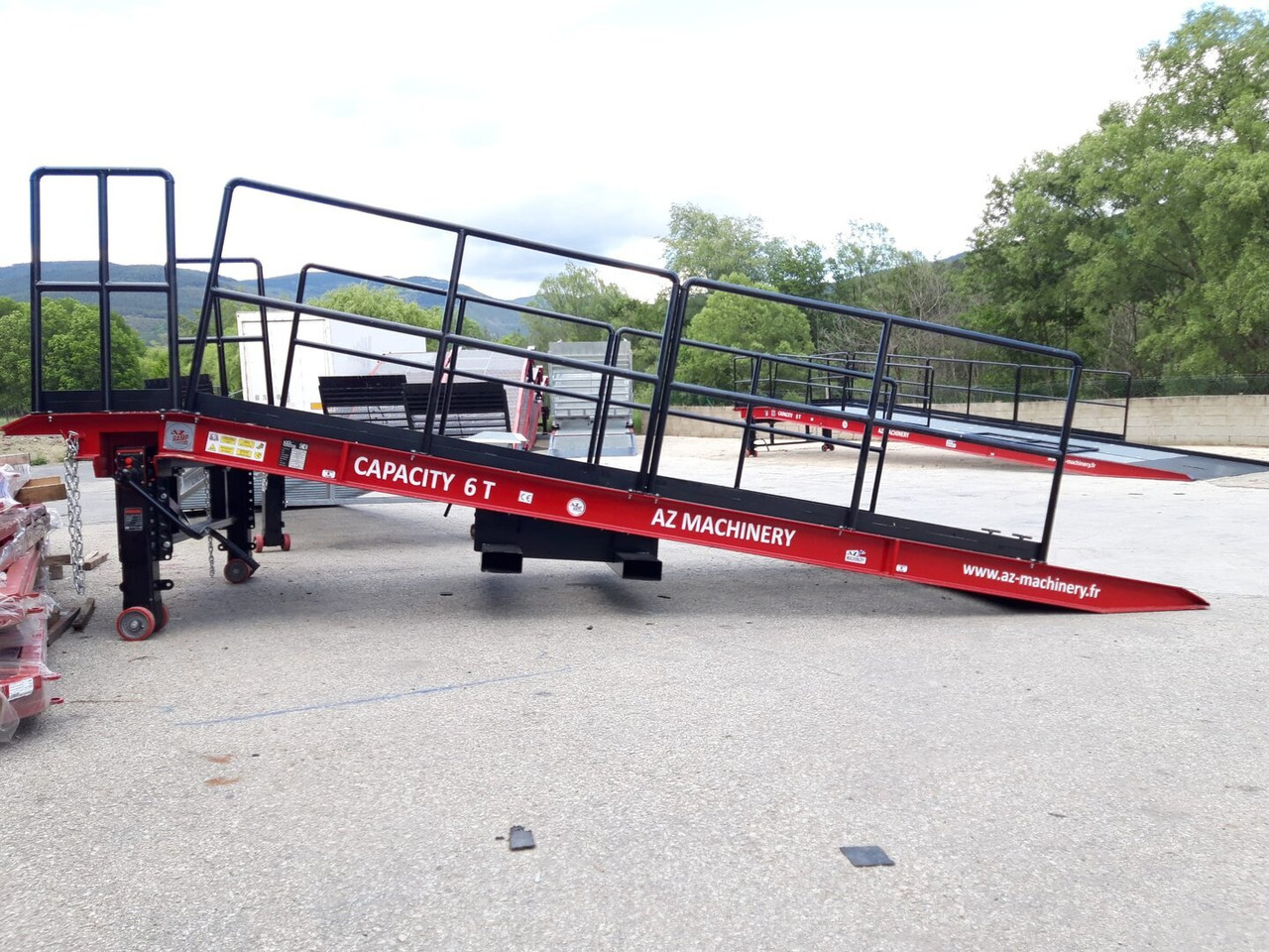AZ RAMP-PRIME XS-6 . Industrial Mobil Loading Ramp - Rampa de carregamento: foto 4 AZ RAMP-PRIME XS-6 . Industrial Mobil Loading Ramp - Rampa de carregamento: foto 4