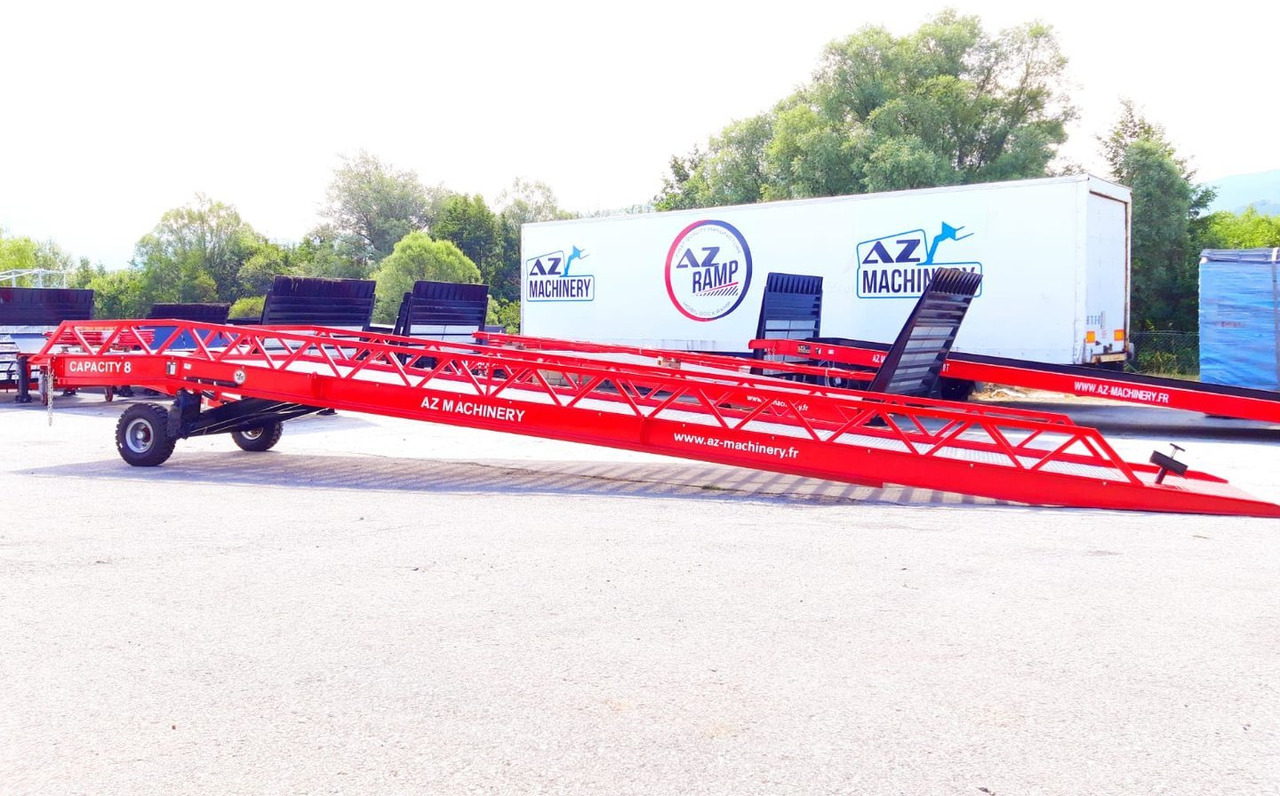 Rampa de carregamento novo **RENTAL** AZ RAMP-EASY XL-8 . Mobil Loading Ramp  WIDE With Level Off, 8 t Capacity: foto 8