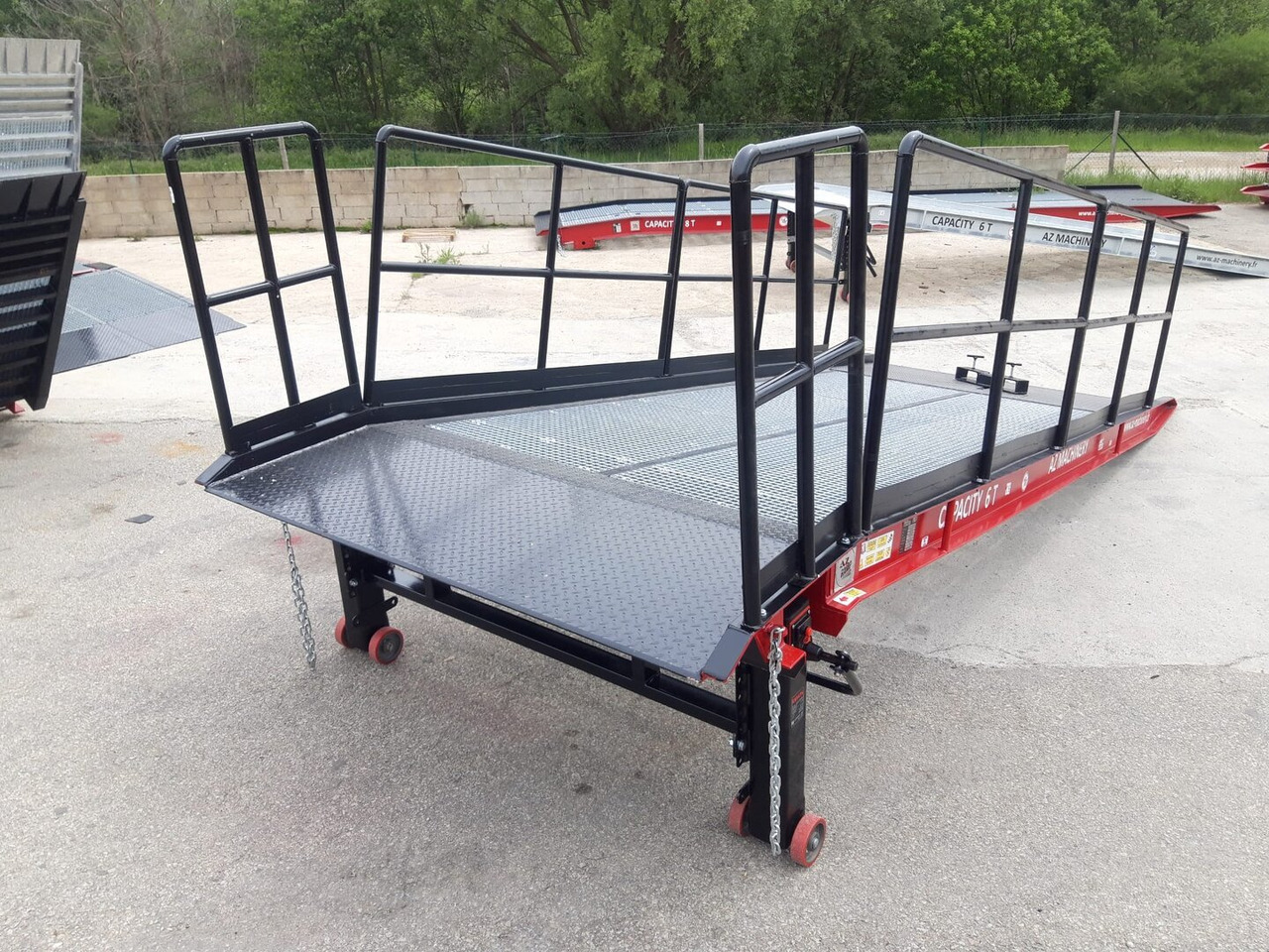 **RENTAL** AZ RAMP-PRIME XS-6 . Industrial Mobil Loading Ramp - Rampa de carregamento: foto 3 **RENTAL** AZ RAMP-PRIME XS-6 . Industrial Mobil Loading Ramp - Rampa de carregamento: foto 3