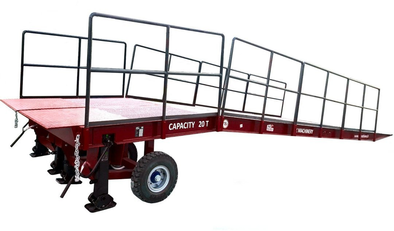 **RENTAL** Large Mobile dock ramp, uncouplable AZ RAMP - KING VERSION, BIG FOOT LLO 20 T - Rampa de carregamento: foto 1 **RENTAL** Large Mobile dock ramp, uncouplable AZ RAMP - KING VERSION, BIG FOOT LLO 20 T - Rampa de carregamento: foto 1