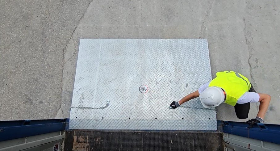 Rampa de carregamento novo container loading ramp.AZ RAMP - Type: HCRY-08 INOX, 8 ton capacity: foto 10