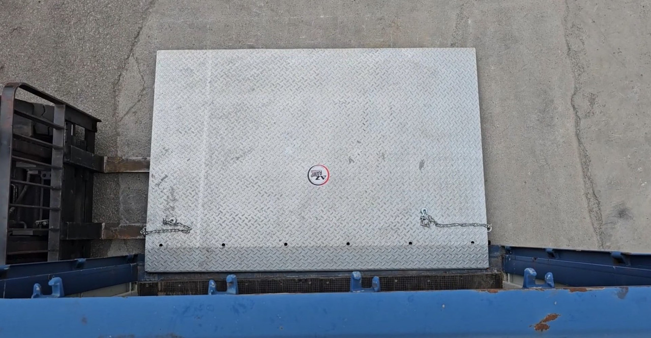 Rampa de carregamento novo container loading ramp.AZ RAMP - Type: HCRY-08 INOX, 8 ton capacity: foto 5