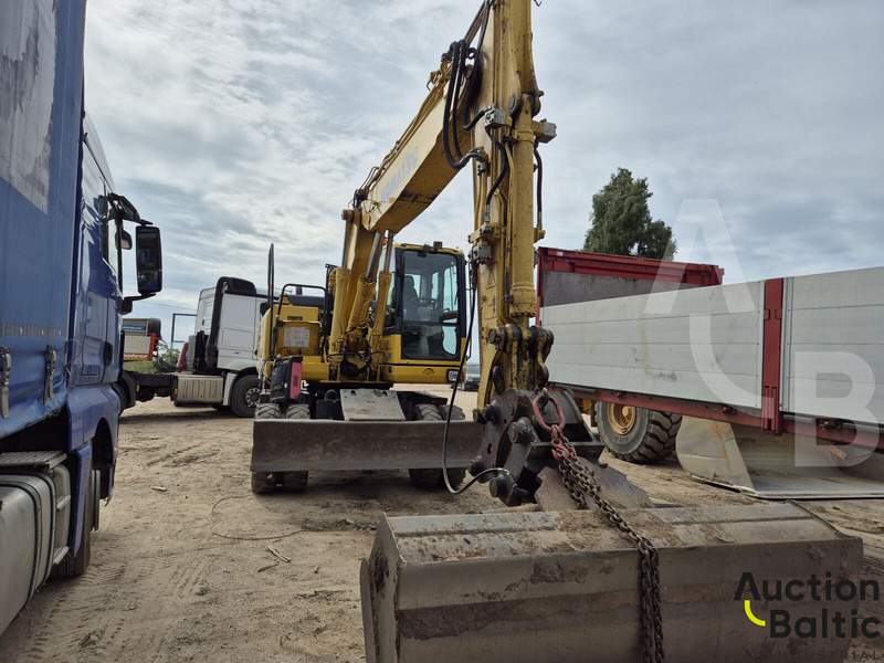 Komatsu PW160 - Escavadeira de rodas: foto 4 Komatsu PW160 - Escavadeira de rodas: foto 4
