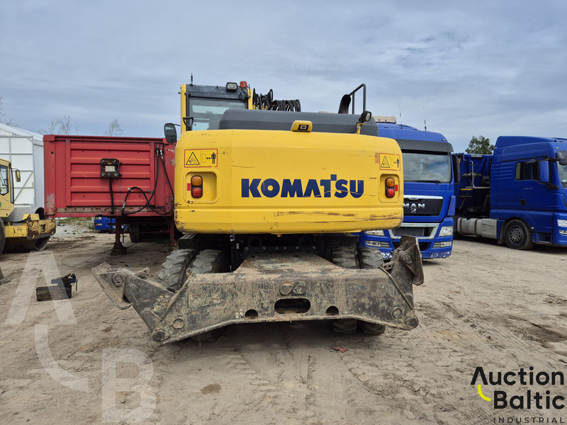 Komatsu PW160 - Escavadeira de rodas: foto 5 Komatsu PW160 - Escavadeira de rodas: foto 5