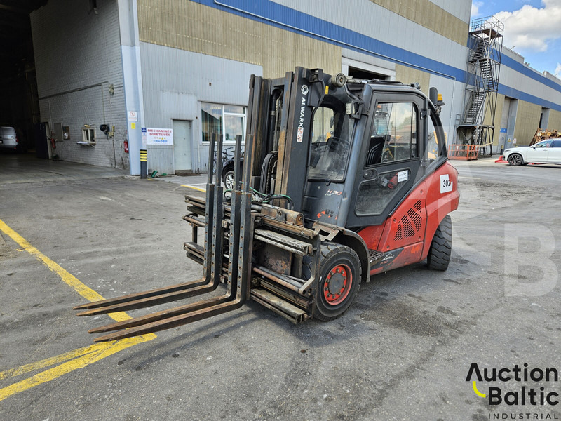 Linde H50D-02 - Empilhador a diesel: foto 1 Linde H50D-02 - Empilhador a diesel: foto 1
