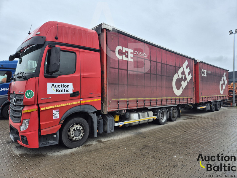 Mercedes-Benz Actros 2542 L - Camião de lona: foto 1 Mercedes-Benz Actros 2542 L - Camião de lona: foto 1
