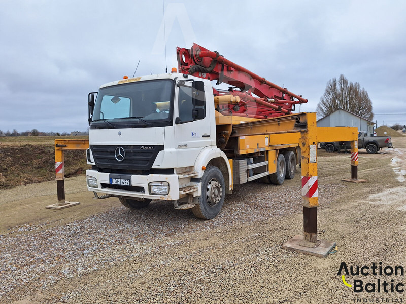Mercedes-Benz Axor 2628 - Bomba de betão estacionária: foto 1 Mercedes-Benz Axor 2628 - Bomba de betão estacionária: foto 1
