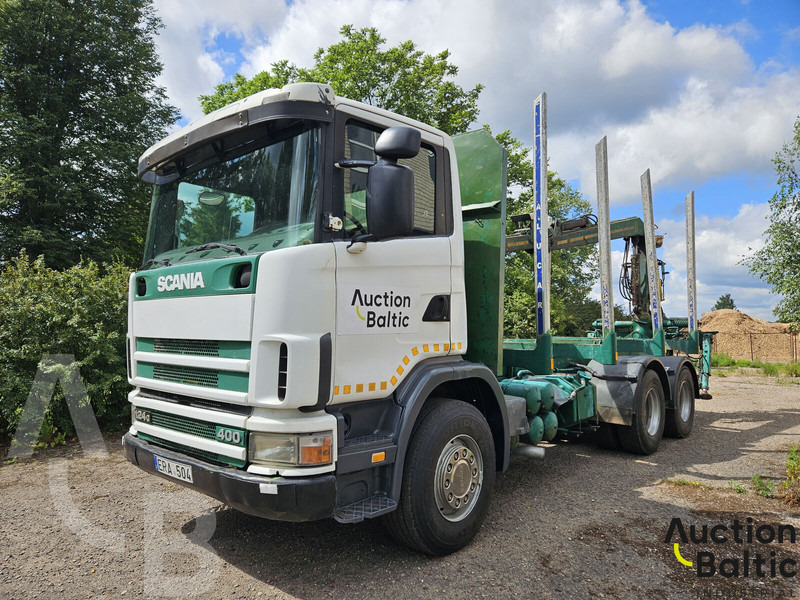 Scania R 124 GB - Reboque florestal: foto 1 Scania R 124 GB - Reboque florestal: foto 1
