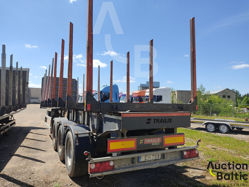 Trailis D 651 - Semi-reboque transporte de madeira: foto 1 Trailis D 651 - Semi-reboque transporte de madeira: foto 1