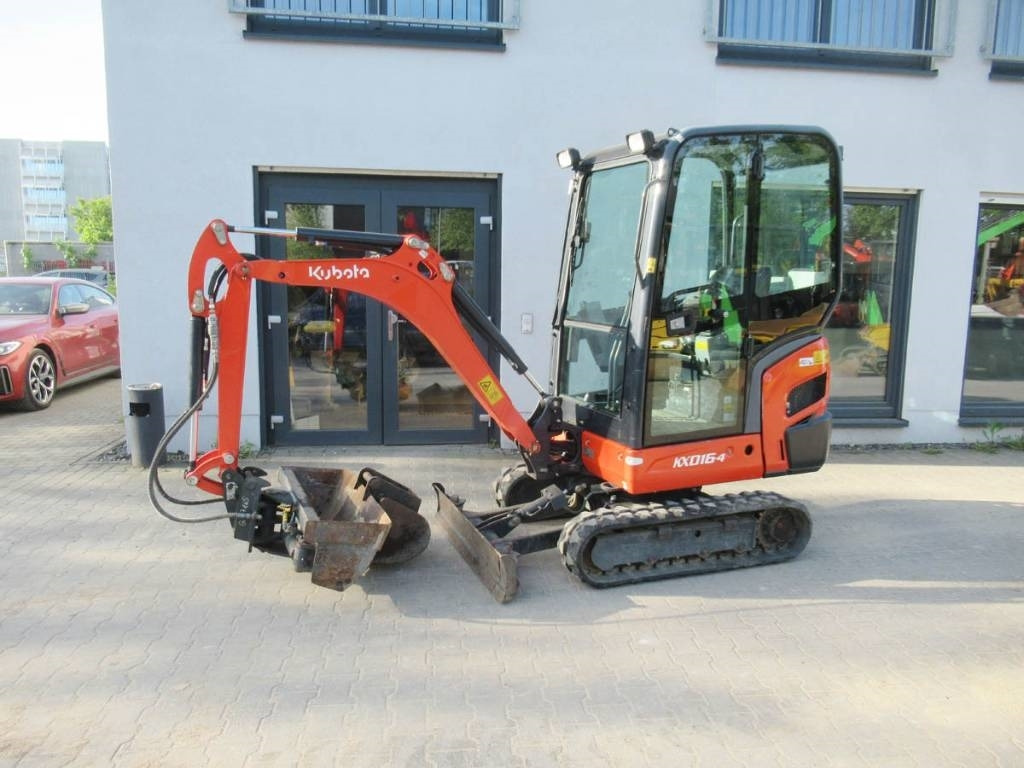 Kubota KX016-4 hydr. Schwenklöffel - Mini escavadeira: foto 1 Kubota KX016-4 hydr. Schwenklöffel - Mini escavadeira: foto 1