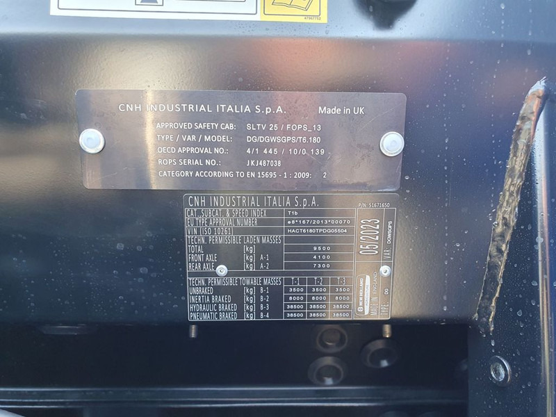 New Holland T6.180 DC - Trator: foto 5 New Holland T6.180 DC - Trator: foto 5