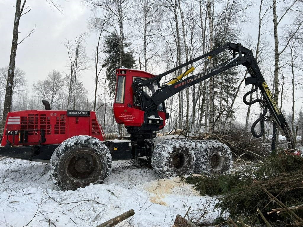Harvester Komatsu 911.5: foto 8
