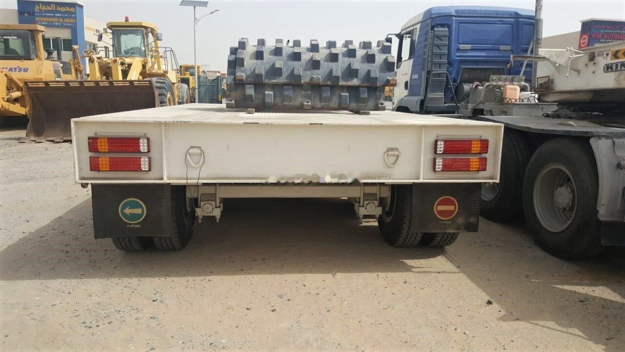 Semi-reboque baixa novo AME 120 Ton 4 Axle Front Loading Lowbed Semi-Trailer: foto 13