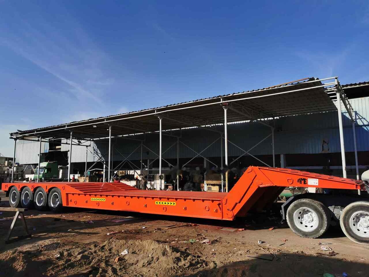 Semi-reboque baixa novo AME 120 Ton 4 Axle Front Loading Lowbed Semi-Trailer: foto 18
