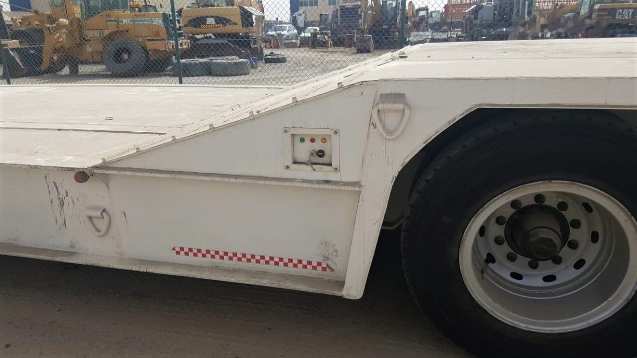 Semi-reboque baixa novo AME 120 Ton 4 Axle Front Loading Lowbed Semi-Trailer: foto 16