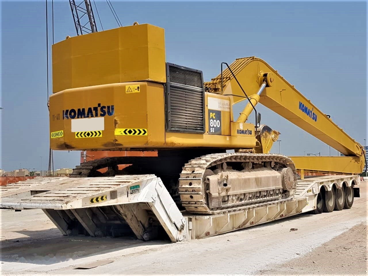 AME 120 Ton 4 Axle Front Loading Lowbed Semi-Trailer - Semi-reboque baixa: foto 5 AME 120 Ton 4 Axle Front Loading Lowbed Semi-Trailer - Semi-reboque baixa: foto 5