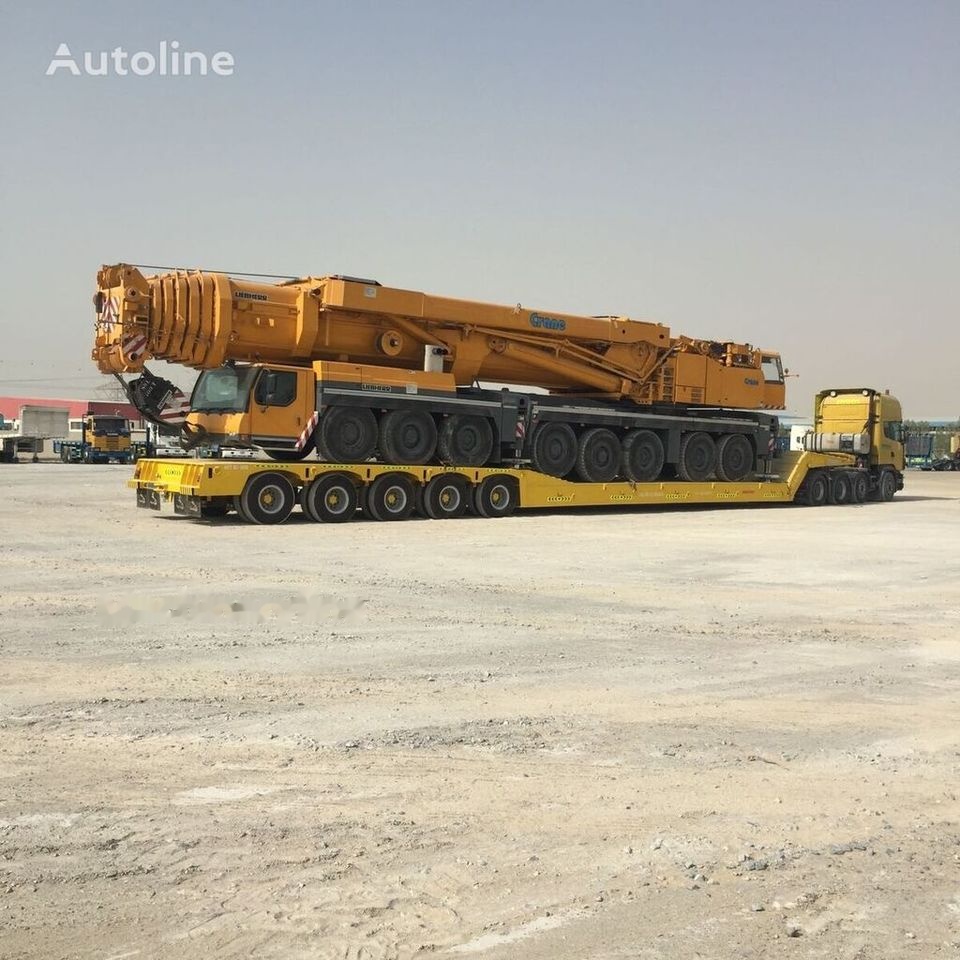 Semi-reboque baixa novo AME 120 Ton 4 Axle Front Loading Lowbed Semi-Trailer: foto 9