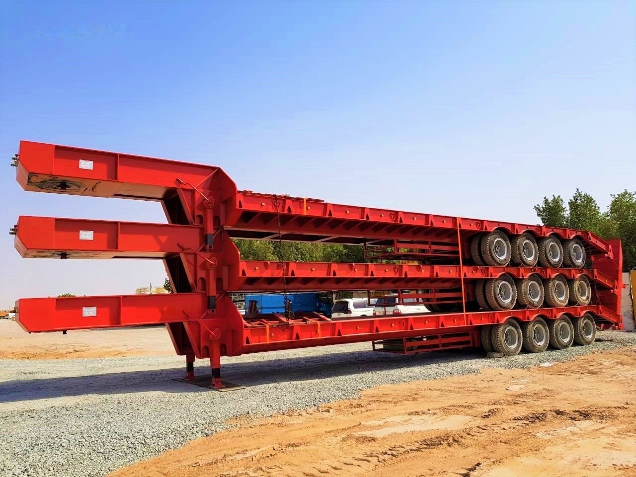 AME 80 Ton Lowbed from Manufacturer Company - Semi-reboque baixa: foto 1 AME 80 Ton Lowbed from Manufacturer Company - Semi-reboque baixa: foto 1