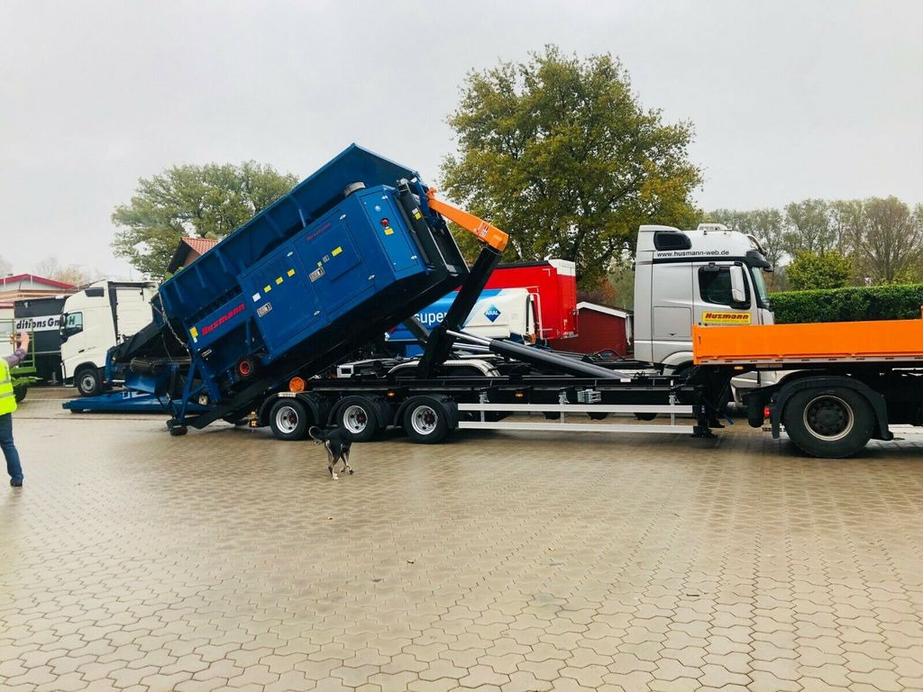 Auflieger Abrollkipper Hakenlift Hookliftloader - Semi-reboque basculante: foto 4 Auflieger Abrollkipper Hakenlift Hookliftloader - Semi-reboque basculante: foto 4