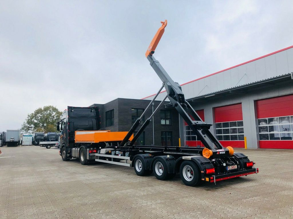 Auflieger Abrollkipper Hakenlift Hookliftloader - Semi-reboque basculante: foto 5 Auflieger Abrollkipper Hakenlift Hookliftloader - Semi-reboque basculante: foto 5