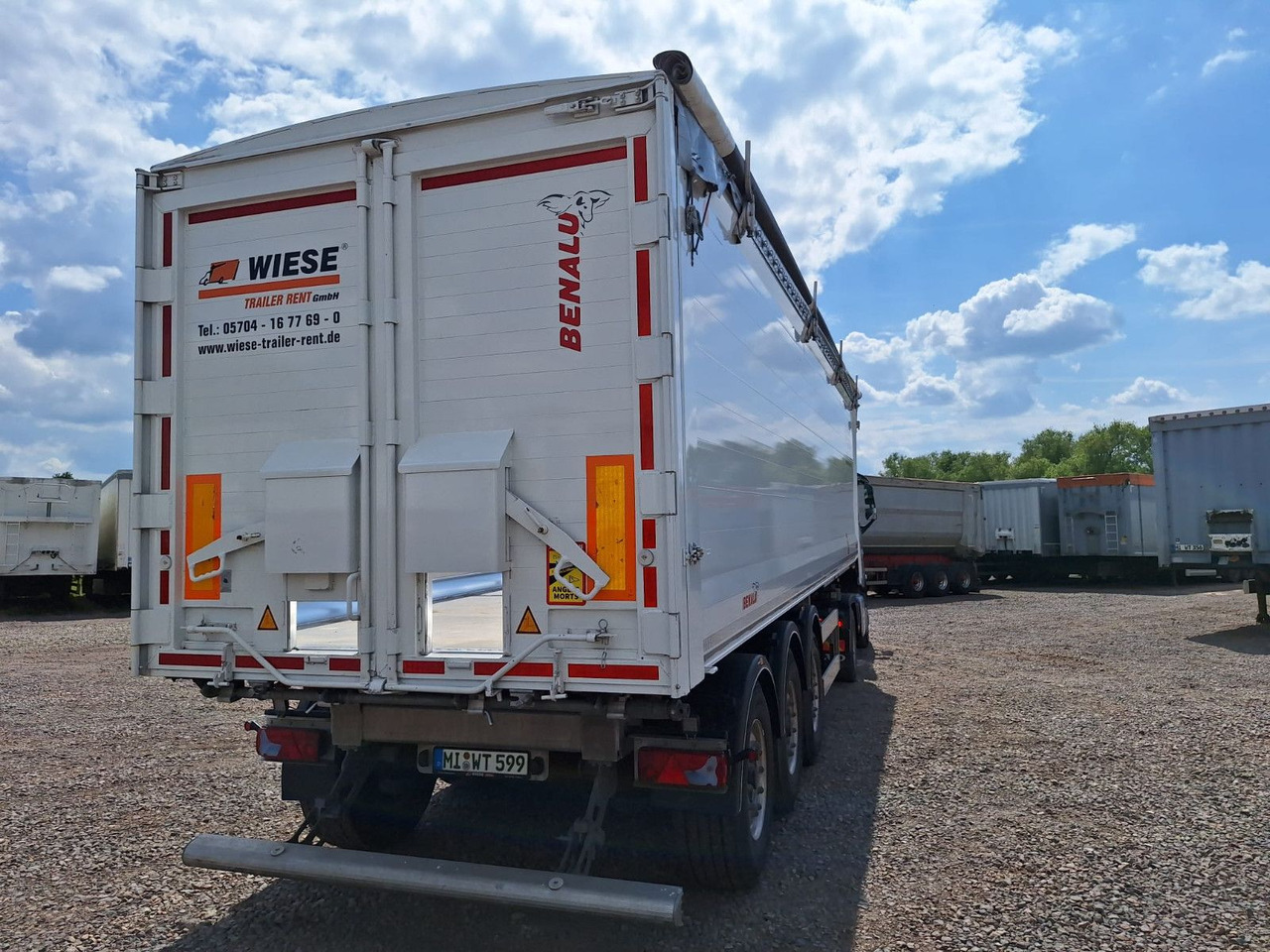 Benalu Bulkliner S 95 50m³ Kombiklappe - Semi-reboque basculante: foto 2 Benalu Bulkliner S 95 50m³ Kombiklappe - Semi-reboque basculante: foto 2