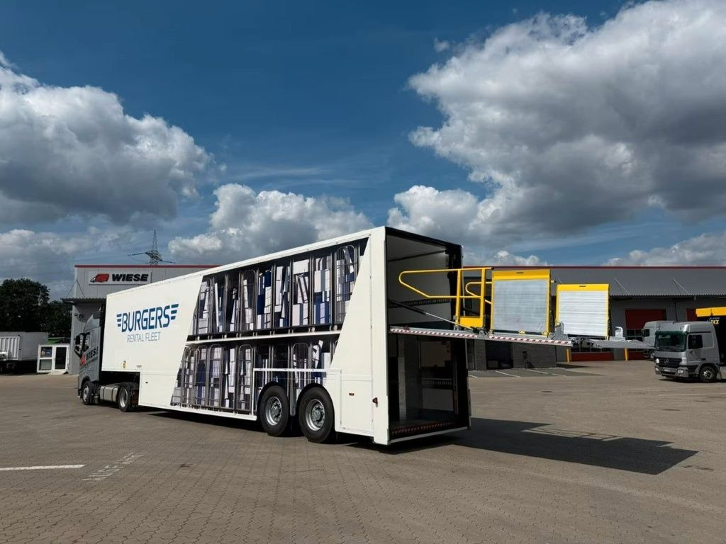 Burgers Doppelstock- ZL + 1 Jahr Garantie - Semi-reboque baixa: foto 1 Burgers Doppelstock- ZL + 1 Jahr Garantie - Semi-reboque baixa: foto 1