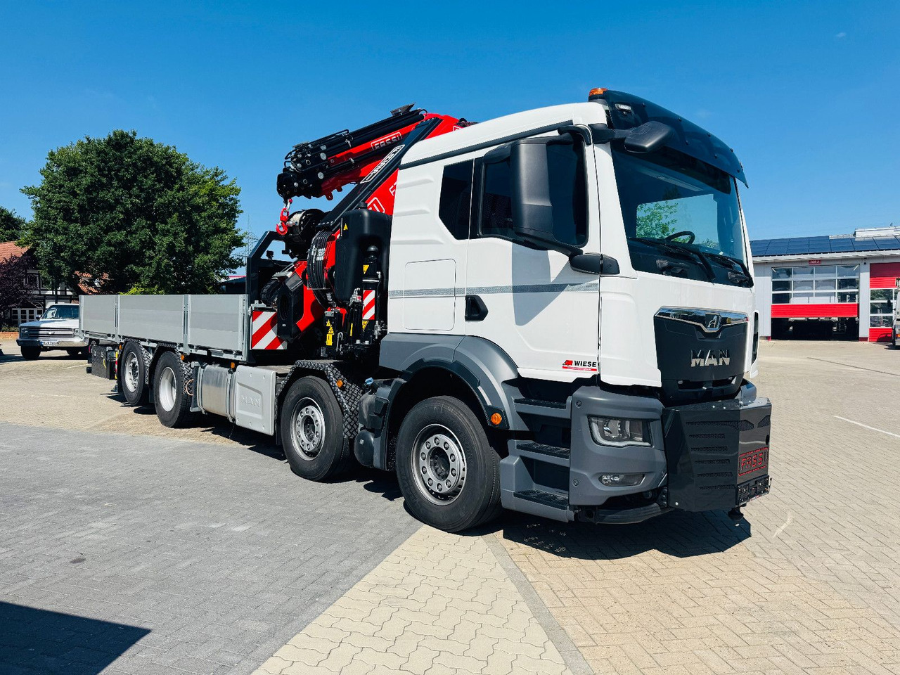 MAN TGS 32.510 mit F710 Frontkran sofort - Camião, Camião grua: foto 1 MAN TGS 32.510 mit F710 Frontkran sofort - Camião, Camião grua: foto 1