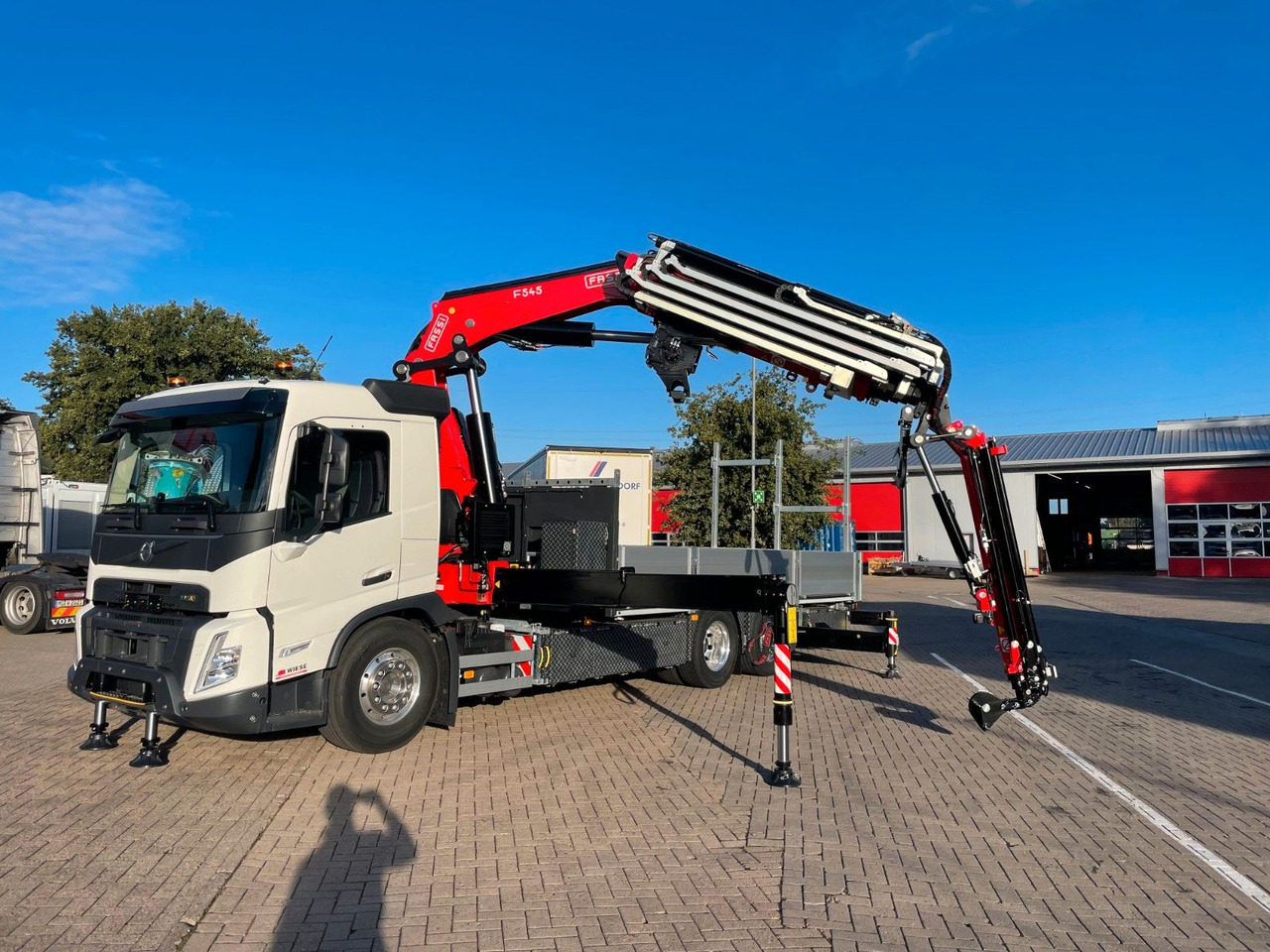 Camião, Camião grua Volvo FMX 500  FASSI Ladekran F545 JIB & Winde Sofort: foto 6