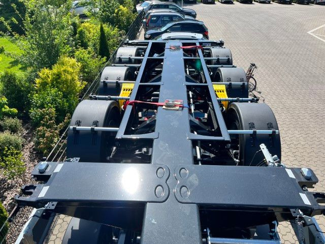 D-TEC Containerchassis Flexitrailer - Semi-reboque transportador de contêineres/ Caixa móvel: foto 4 D-TEC Containerchassis Flexitrailer - Semi-reboque transportador de contêineres/ Caixa móvel: foto 4