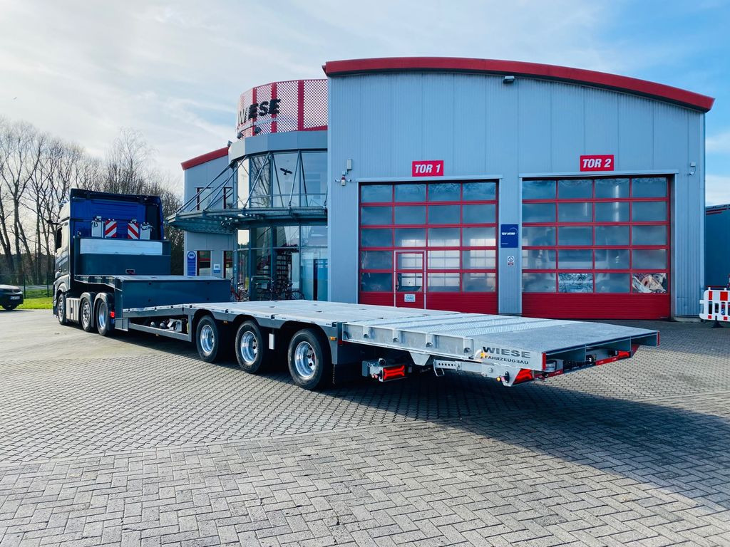 Gabelstapler/Arbeitsbühnentransporter Klapprampe - Semi-reboque baixa: foto 4 Gabelstapler/Arbeitsbühnentransporter Klapprampe - Semi-reboque baixa: foto 4