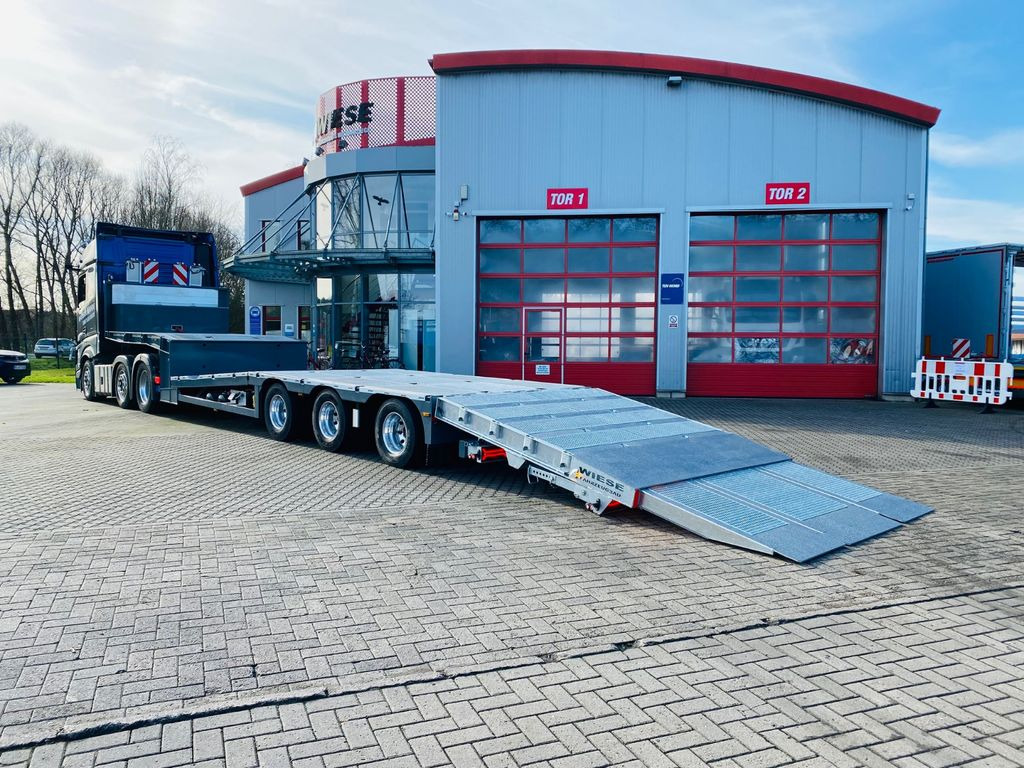 Gabelstapler/Arbeitsbühnentransporter Klapprampe - Semi-reboque baixa: foto 5 Gabelstapler/Arbeitsbühnentransporter Klapprampe - Semi-reboque baixa: foto 5