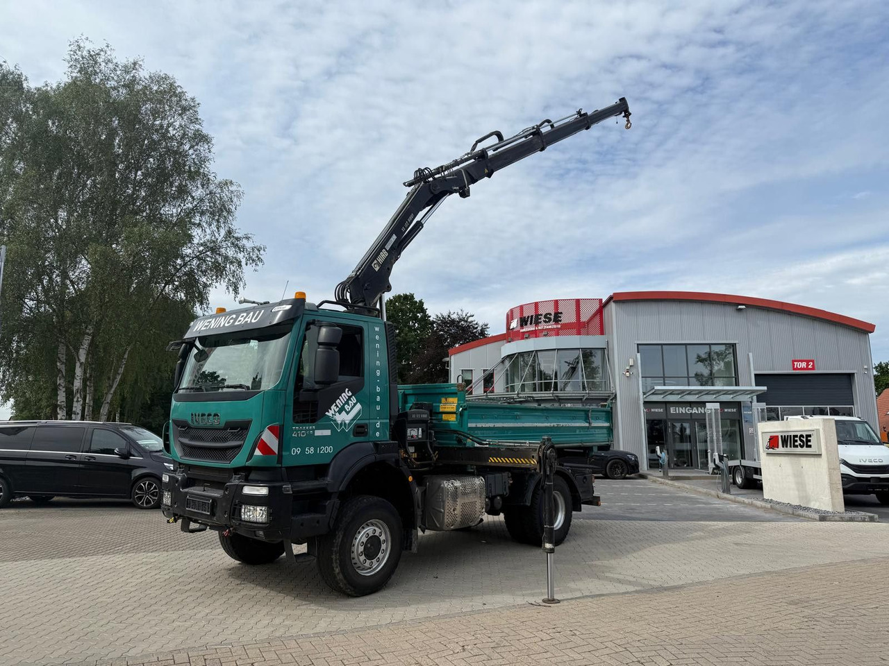 Iveco AD190 T/W Trakker 410 4x4 Allrad Kran KipperHIAB - Camião basculante, Camião grua: foto 5 Iveco AD190 T/W Trakker 410 4x4 Allrad Kran KipperHIAB - Camião basculante, Camião grua: foto 5