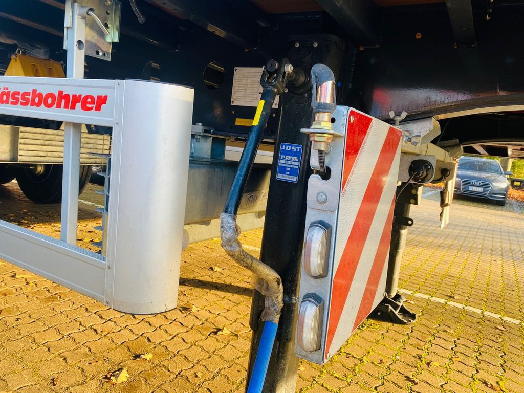 Semi-reboque plataforma/ Caixa aberta novo Kässbohrer Bordwandauflieger Twistlocks: foto 10