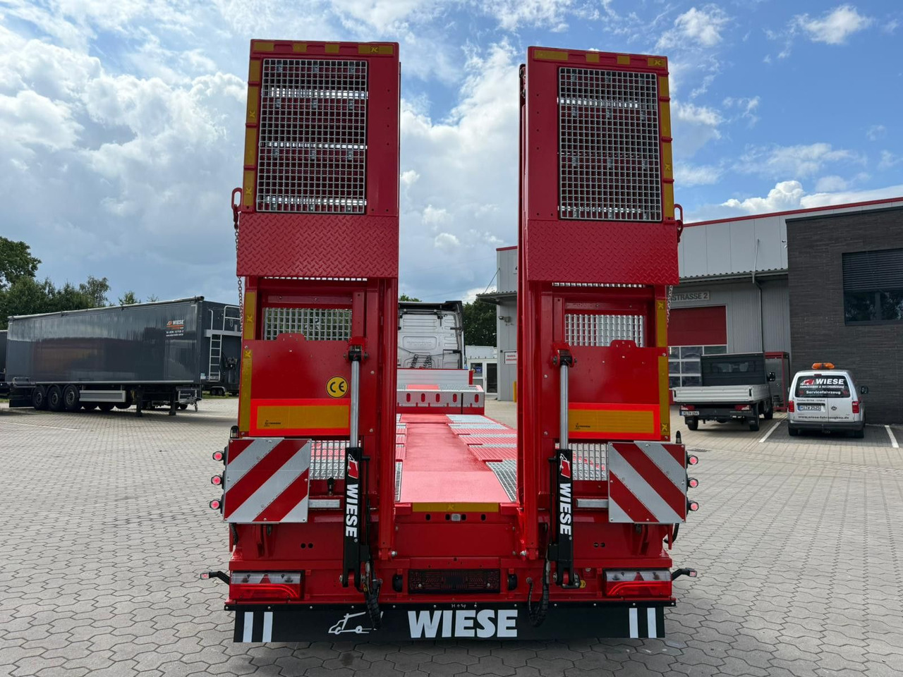 Kässbohrer SLS.HS Tieflader mit hydr. Schwanenhals - Semi-reboque baixa: foto 5 Kässbohrer SLS.HS Tieflader mit hydr. Schwanenhals - Semi-reboque baixa: foto 5