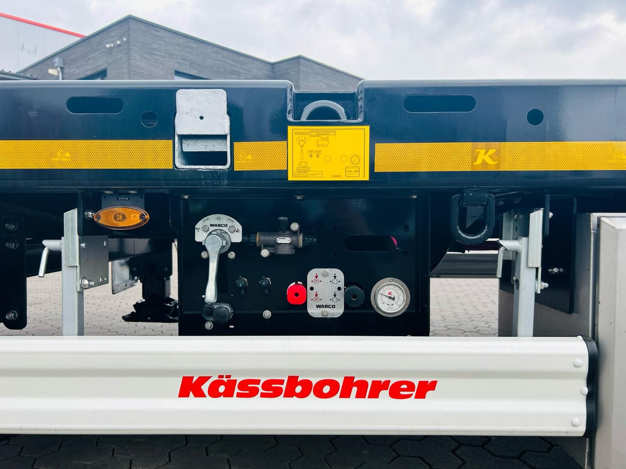 Semi-reboque plataforma/ Caixa aberta Kässbohrer SPS Mega Schwerlast Plattform Lenkachse: foto 11 Semi-reboque plataforma/ Caixa aberta Kässbohrer SPS Mega Schwerlast Plattform Lenkachse: foto 11