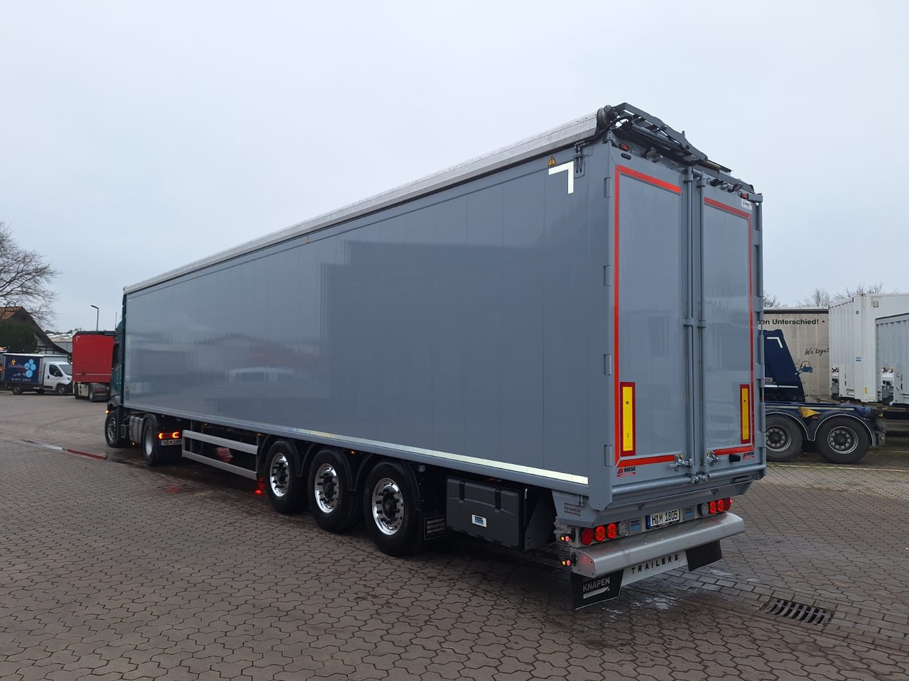 Knapen K100 A5060 ECOTOP aut. Verdeck, Agrar - Semi-reboque piso móvel: foto 5 Knapen K100 A5060 ECOTOP aut. Verdeck, Agrar - Semi-reboque piso móvel: foto 5