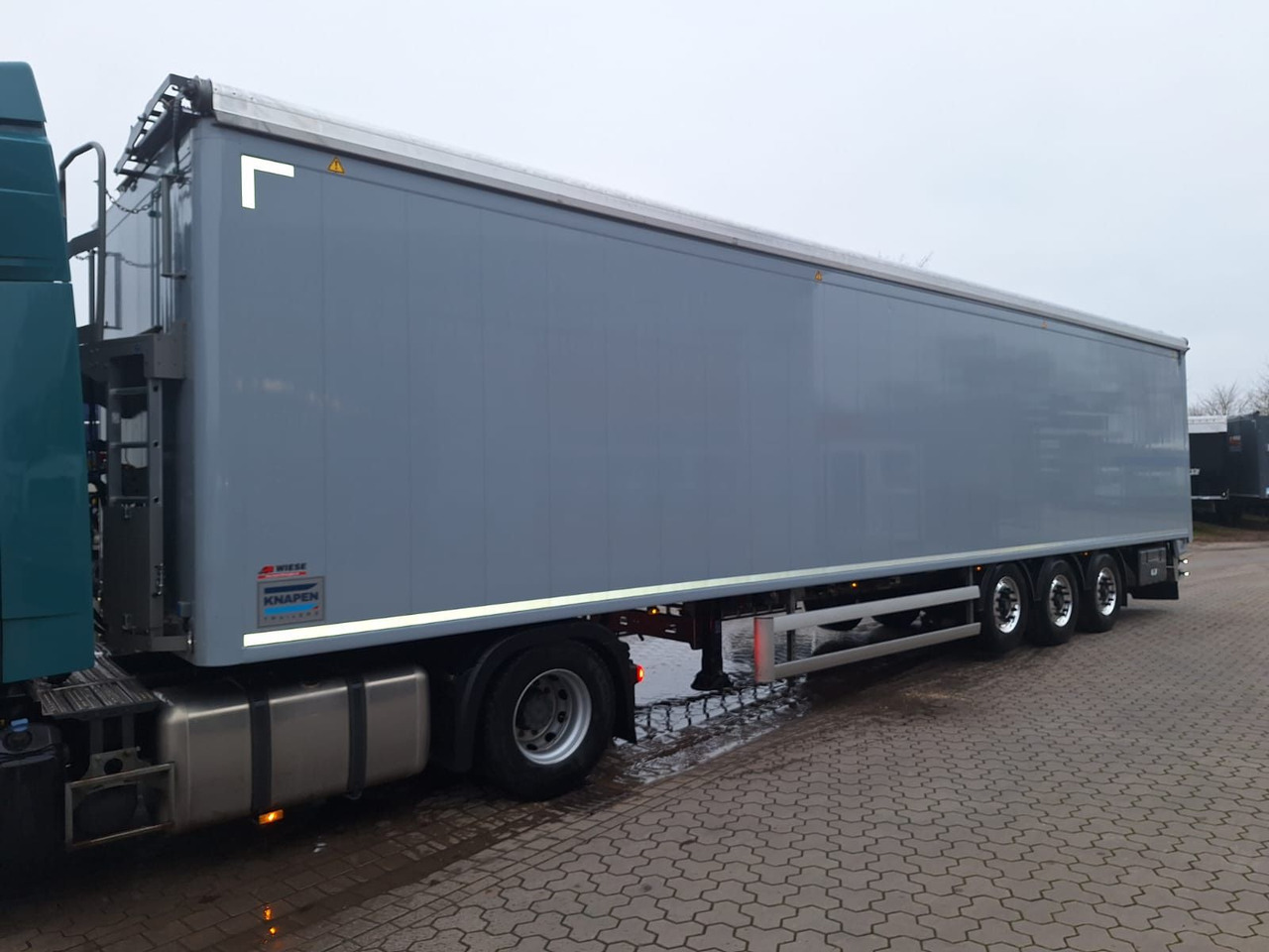 Knapen K100 A5060 ECOTOP aut. Verdeck, Agrar - Semi-reboque piso móvel: foto 3 Knapen K100 A5060 ECOTOP aut. Verdeck, Agrar - Semi-reboque piso móvel: foto 3