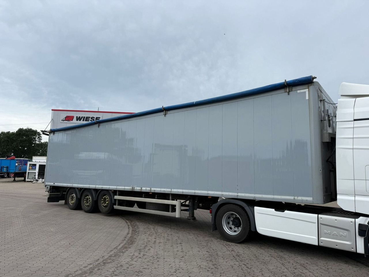 Knapen K100 Schubboden 92m³ HDI Boden ideal für Müll - Semi-reboque piso móvel: foto 1 Knapen K100 Schubboden 92m³ HDI Boden ideal für Müll - Semi-reboque piso móvel: foto 1