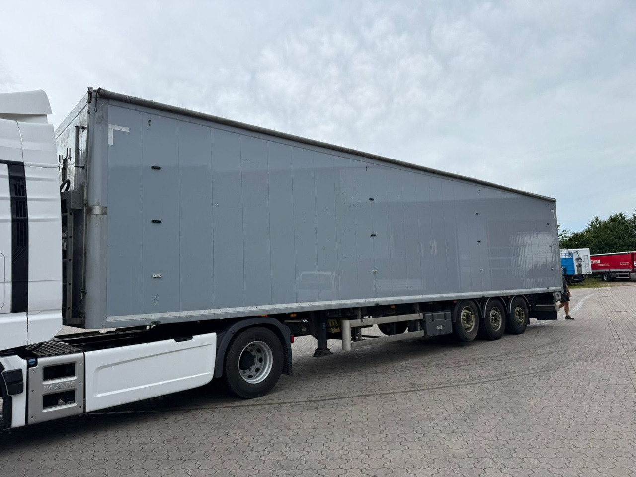 Knapen K100 Schubboden 92m³ HDI Boden ideal für Müll - Semi-reboque piso móvel: foto 2 Knapen K100 Schubboden 92m³ HDI Boden ideal für Müll - Semi-reboque piso móvel: foto 2
