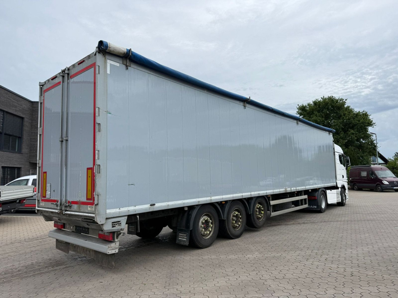 Knapen K100 Schubboden 92m³ HDI Boden ideal für Müll - Semi-reboque piso móvel: foto 4 Knapen K100 Schubboden 92m³ HDI Boden ideal für Müll - Semi-reboque piso móvel: foto 4