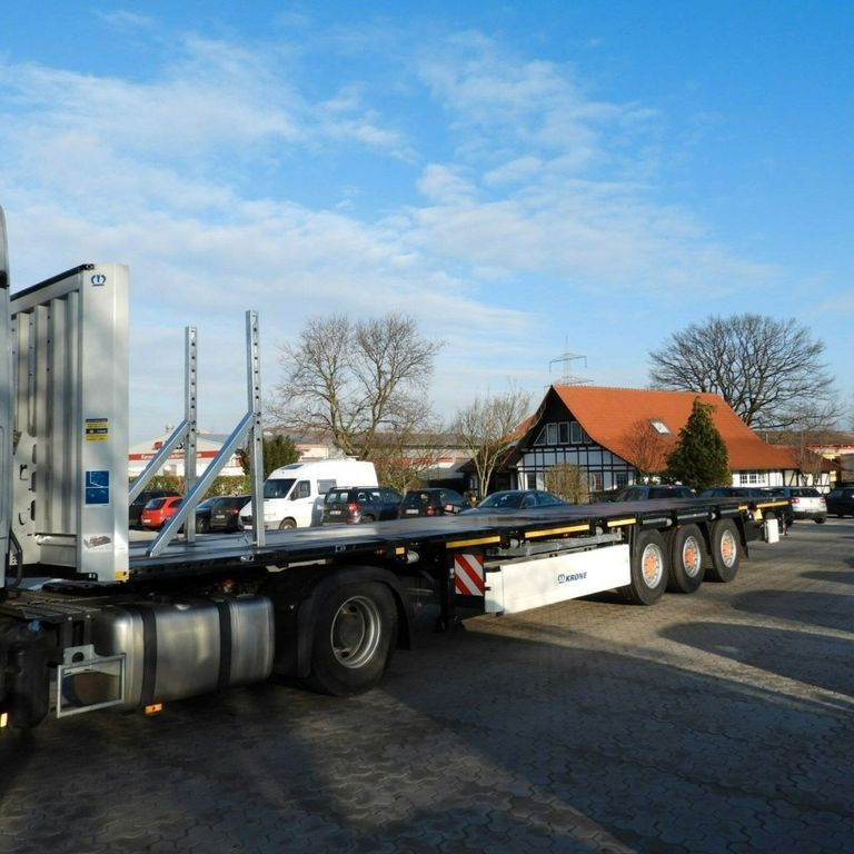 Krone Profi Liner SDP 27 Baustahltransporte -SOFORT- - Semi-reboque plataforma/ Caixa aberta: foto 2 Krone Profi Liner SDP 27 Baustahltransporte -SOFORT- - Semi-reboque plataforma/ Caixa aberta: foto 2
