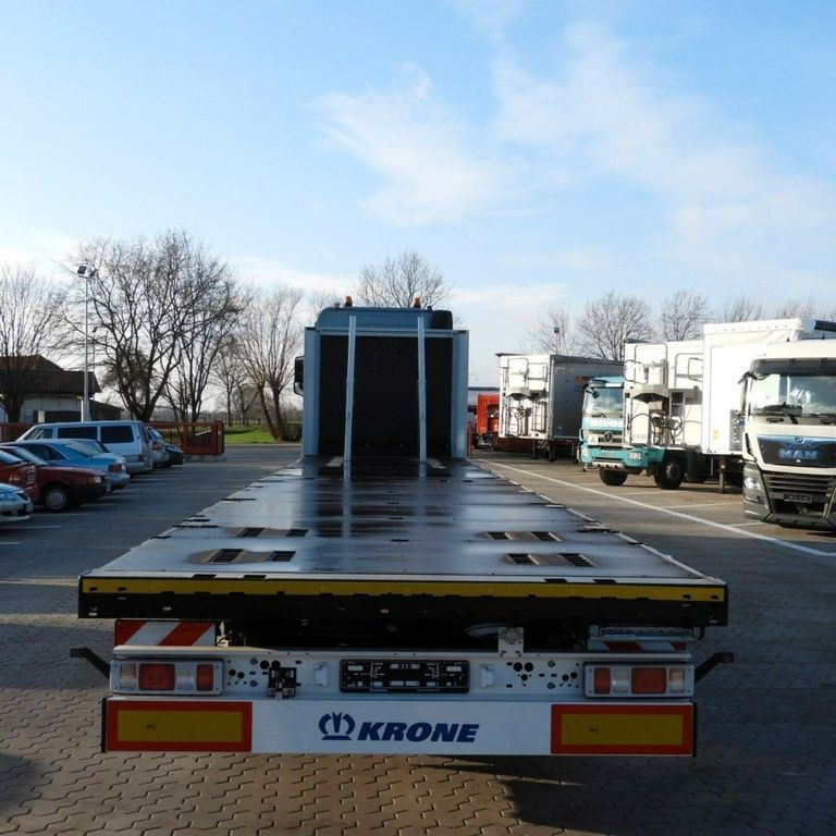 Krone Profi Liner SDP 27 Baustahltransporte -SOFORT- - Semi-reboque plataforma/ Caixa aberta: foto 4 Krone Profi Liner SDP 27 Baustahltransporte -SOFORT- - Semi-reboque plataforma/ Caixa aberta: foto 4