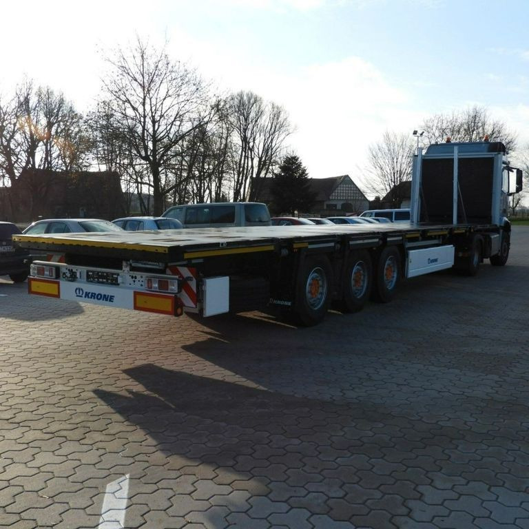 Krone Profi Liner SDP 27 Baustahltransporte -SOFORT- - Semi-reboque plataforma/ Caixa aberta: foto 3 Krone Profi Liner SDP 27 Baustahltransporte -SOFORT- - Semi-reboque plataforma/ Caixa aberta: foto 3
