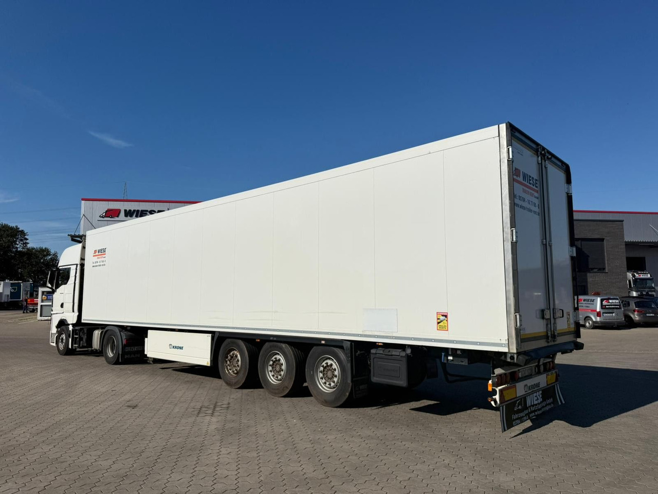 Krone SDR 27 Tiefkühl Auflieger Doppelstock Carrier - Semi-reboque furgão: foto 5 Krone SDR 27 Tiefkühl Auflieger Doppelstock Carrier - Semi-reboque furgão: foto 5